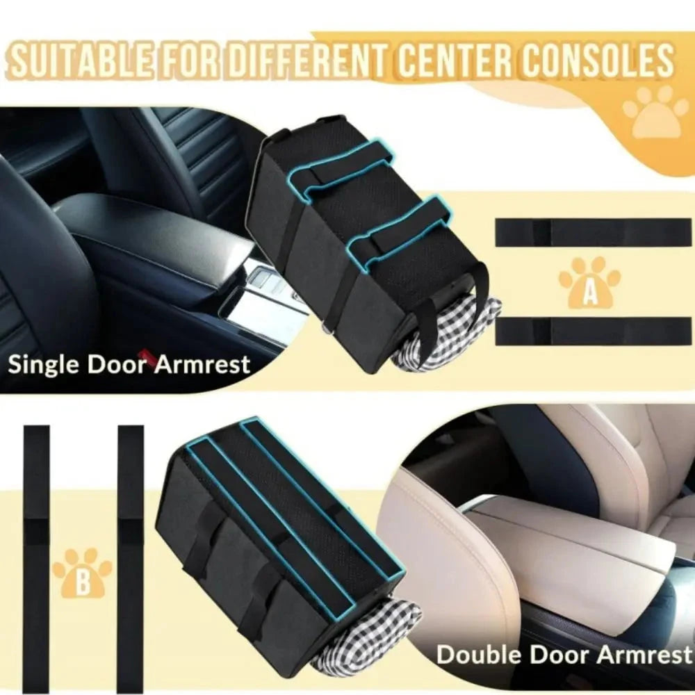 Anti Slip Console Dog Car Seat